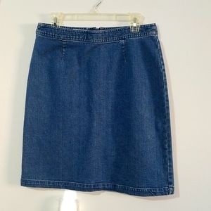 Classic Denim Skirt Size 12